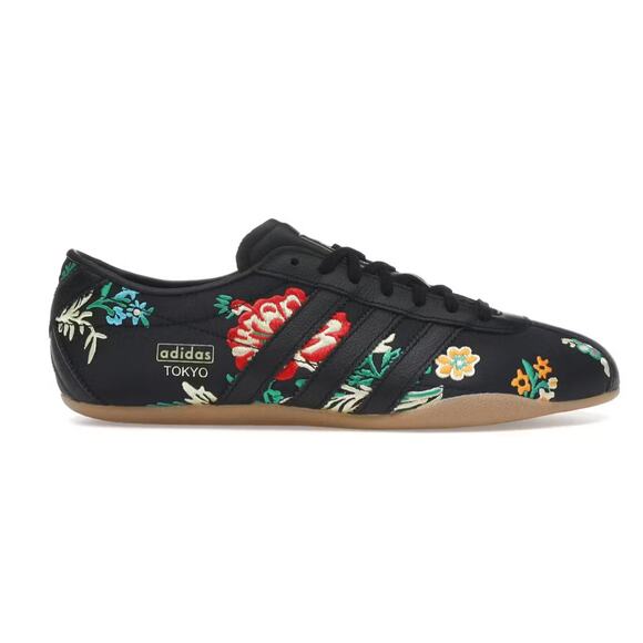 NEW ADIDAS ORIGINALS Tokyo "Floral" Embroidery" Women's Size 6.5 - Picture 1 of 7